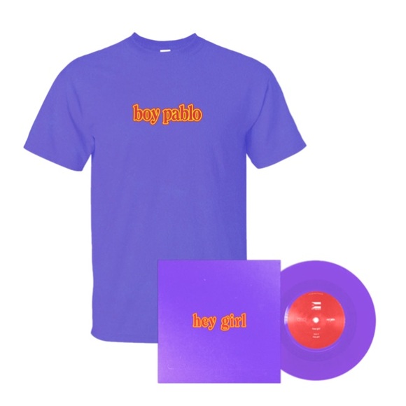 Boy Pablo T-Shirt Merch and 7” Hey Girl Vinyl - Picture 1 of 1